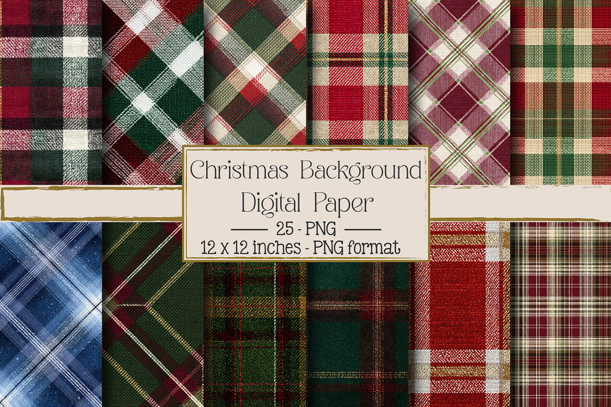 Christmas Background, a Texture Illustration by DreamPrint404 (Photo 1 of 4)