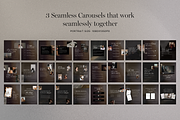 Instagram Pinned Post Carousels DARK, a Social Media Template by Tabitha Emma (Thumbnail 2 of 9)