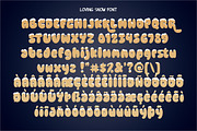 Loving Snow Font, a Font by Kereatype (Thumbnail 12 of 13)