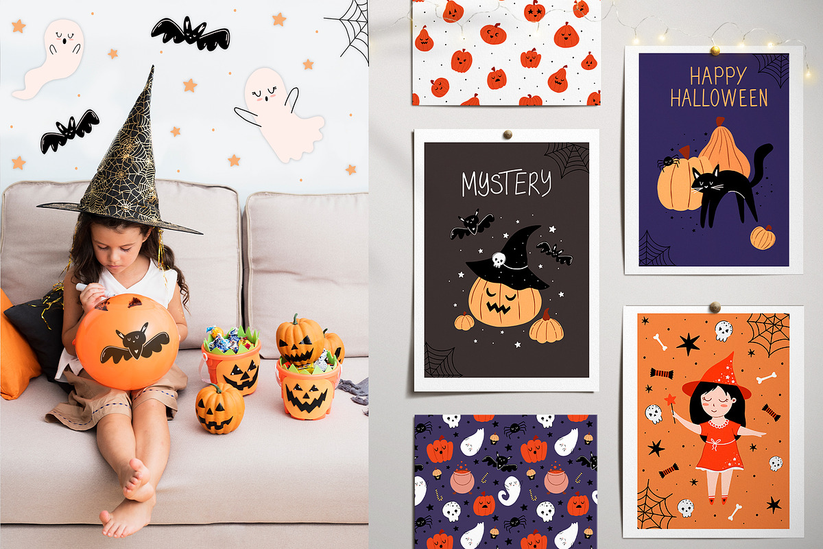 Happy Halloween - Magic Collection, a Seasonal Illustration by roskque (Photo 6 of 9)