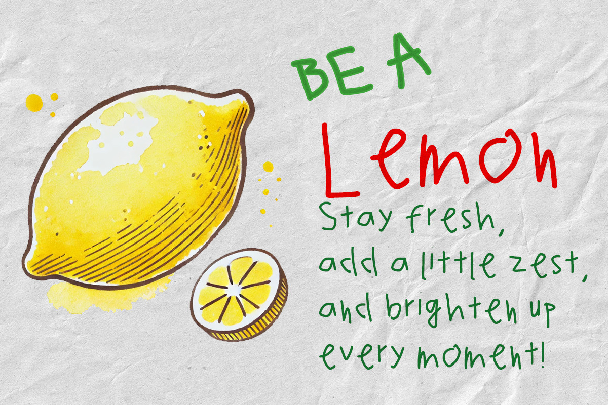 Doodle Hand Drawn Font, a Handwritten Font by GlitterCraft (Photo 4 of 4)