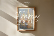 Frame Poster Art Mockup | DIN A PSD, a Household Mockup by momomockps (Thumbnail 1 of 11)