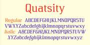 Quatsity, a Serif Font by Ingrimayne Type (Thumbnail 5 of 8)