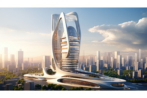 sustainable future architecture, an Architecture Photo by pikepicture