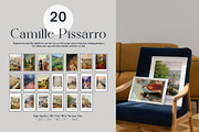 Print Poster Pissarro Painting Style, a Seasonal Illustration by Vibrand Studio (Thumbnail 7 of 14)