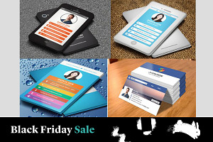 [65% Off ] 4 Business Card Bundle
