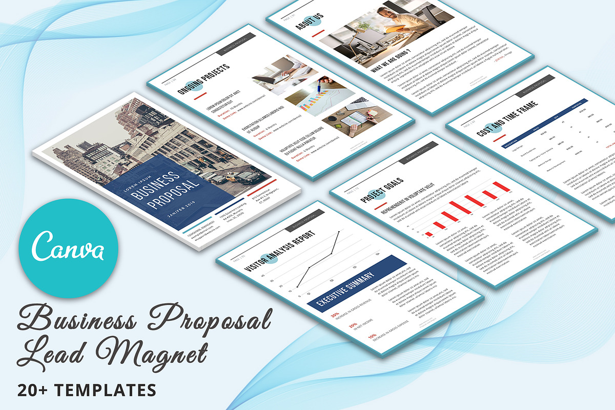 Digital Marketing Business Proposal, an Email Template by Pennyblack Templates (Photo 1 of 4)