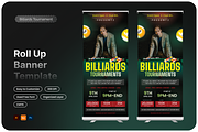 Billiards Tournament Roll Up Banner, a Poster Template by Annora Studio (Thumbnail 5 of 5)