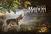 Mabon Celtic Autumn Watercolor Set, an Illustration by Fluffy Unicorn (Thumbnail 1 of 11)