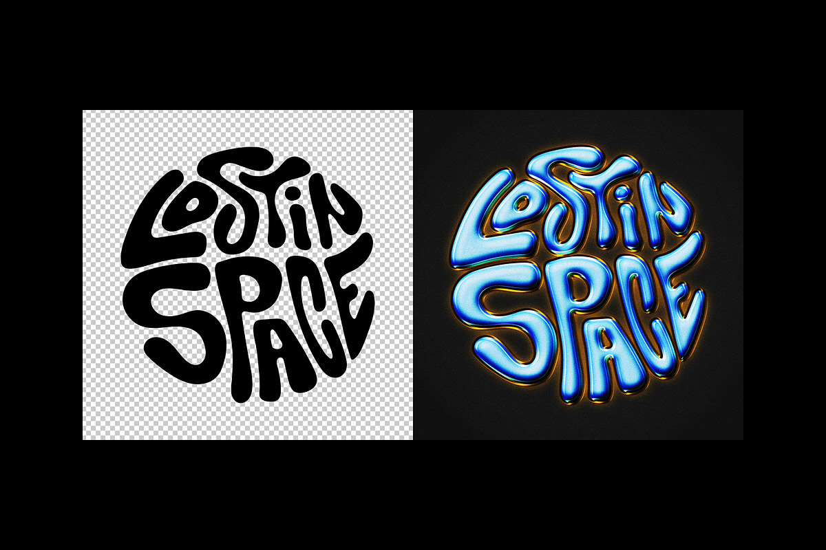Glowing Text & Logo Template Effect, a Layer Style Add-On by Design Squad (Photo 3 of 4)