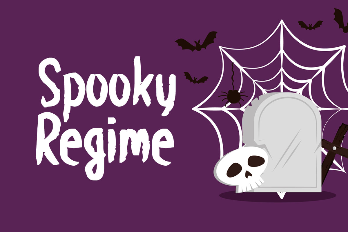 Halloween Occurrence Typeface, a Font by Seemly Fonts (Photo 3 of 4)