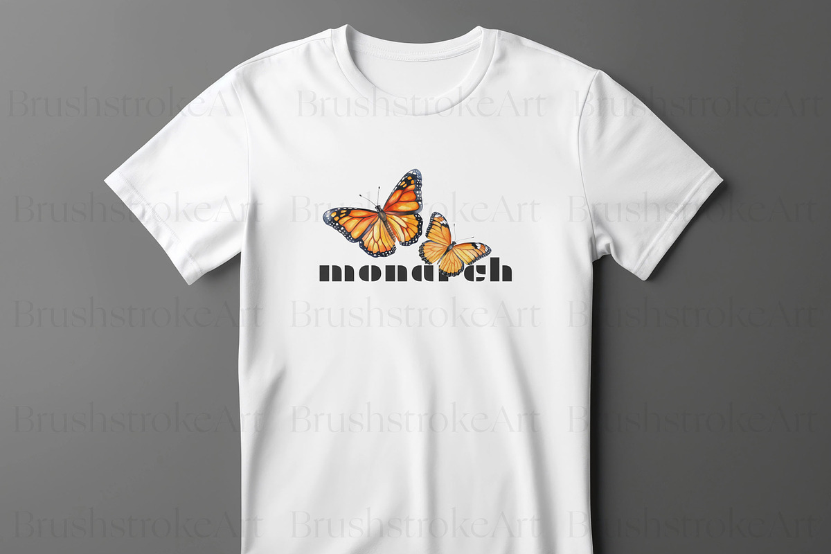 Watercolor Butterfly Species Clipart, an Animal Illustration by BrushstrokeArtGB (Photo 8 of 9)