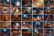 Halloween Background, a Background Graphic by Forhadx5 (Thumbnail 9 of 14)