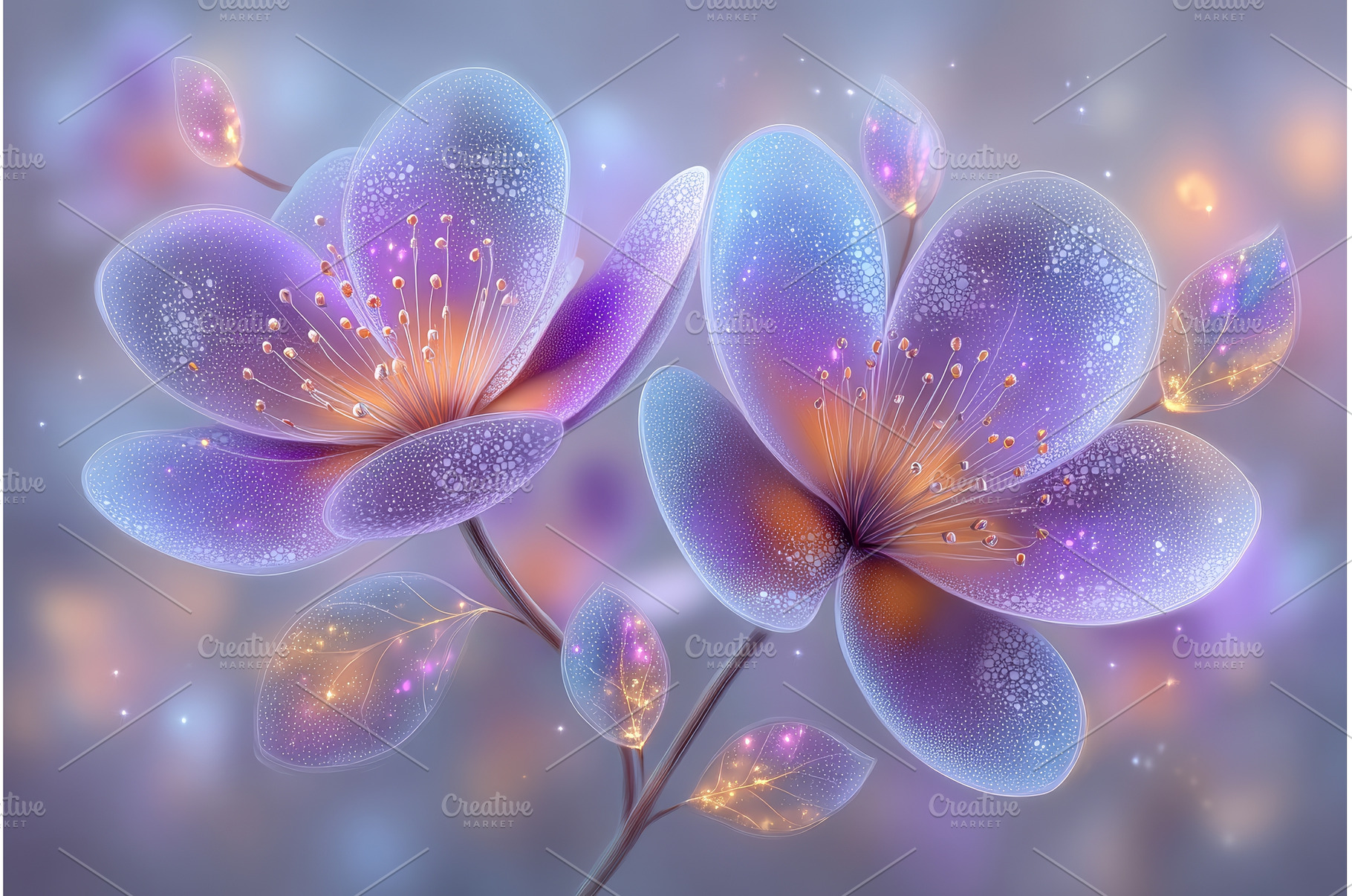 The beauty of pink flowers with, a Nature Photo by ZinetroN