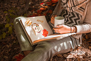 Autumn Mugs Clip Art Collection, a Seasonal Illustration by Leonaa art (Thumbnail 9 of 13)