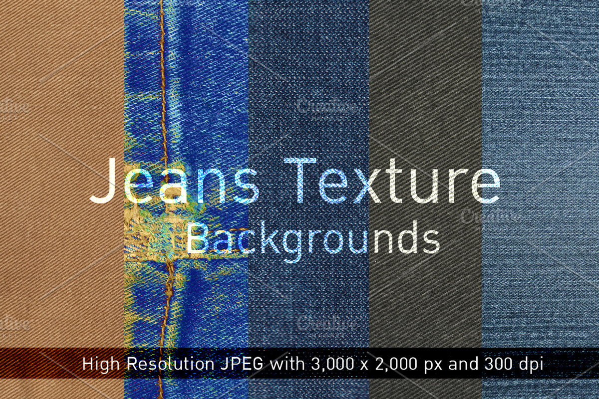 Jean Texture Backgrounds preview 5