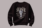 God is Speaking Digital Shirt Design, a Graphic by Vector Portal (Thumbnail 2 of 5)