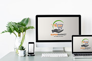 Modern Grocery Store Logo Design, a Branding & Logo Template by YUDesignStore (Thumbnail 3 of 8)