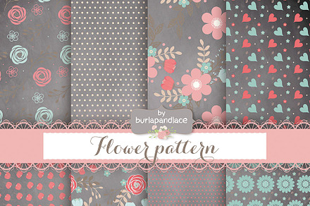 Flower pattern preview 2