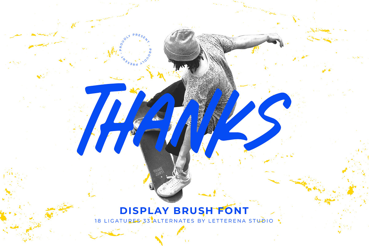 Jorhand Crown Display Brush Font, a Script Font by Letterena Studios Script (Photo 20 of 20)