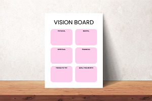 Vision Board Printable