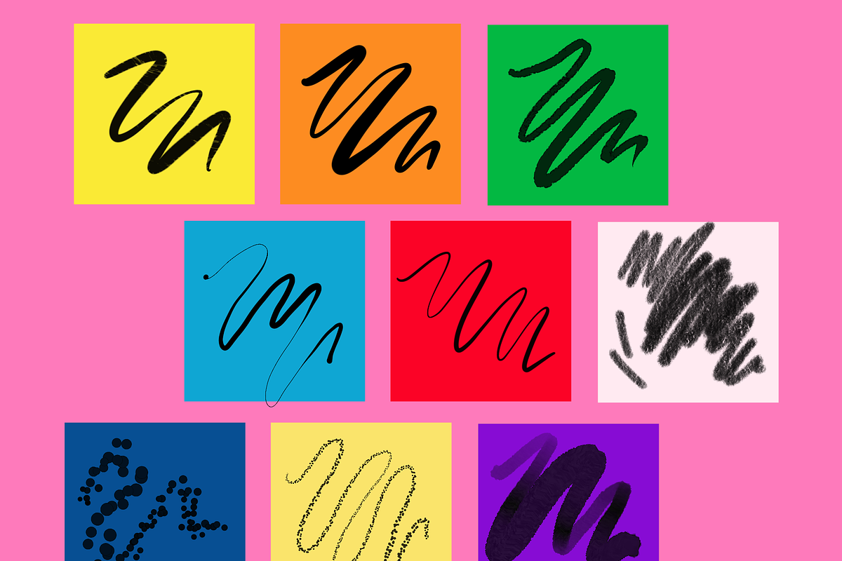 Pop Art 39 | Procreate Brush Kit, a Brush Add-On by Rachel McBride Creative (Photo 4 of 13)