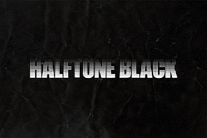 Halftone Black