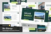 Beenergy - Solar Energy Google Slide, a Presentation Template by SquidPixey (Thumbnail 1 of 7)