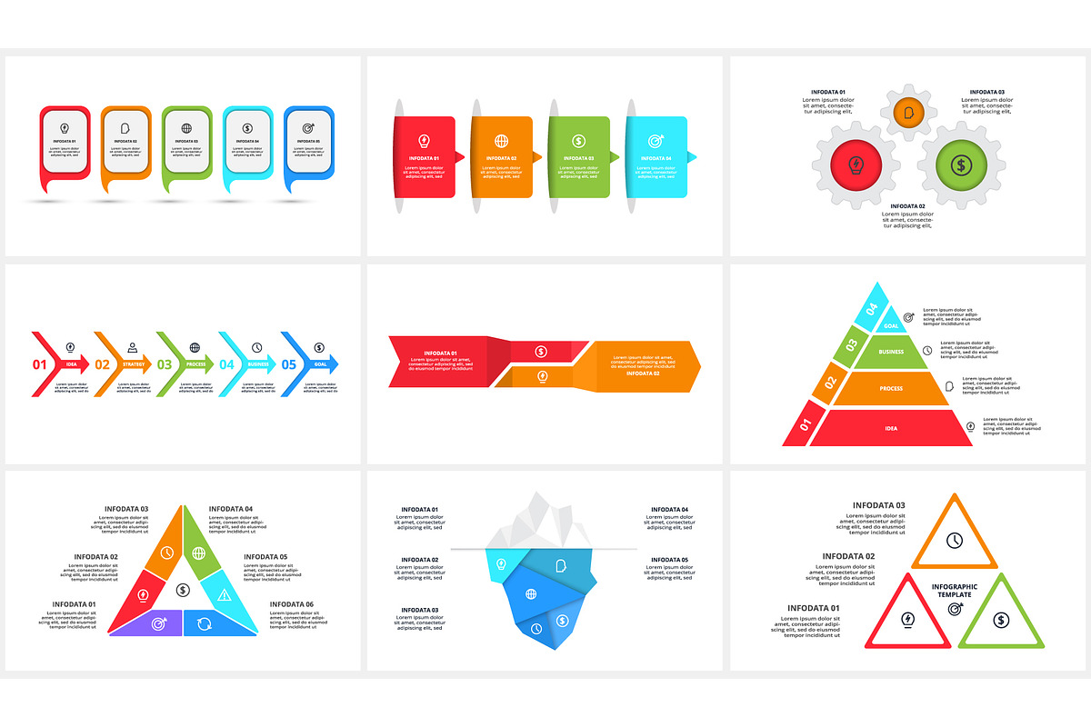 Workflow Presentation Canva Template preview 3