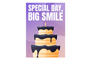 3 Vector Birthday Cards, an Object Graphic by EeKayStore (Thumbnail 4 of 4)