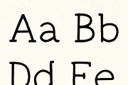 Ginger - Hand Drawn Typewriter Font, a Slab Serif Font by Minna May Design (Thumbnail 6 of 7)
