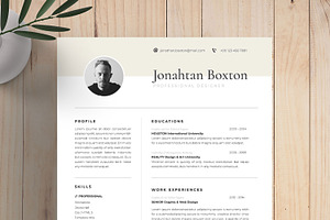 Resume / CV Template