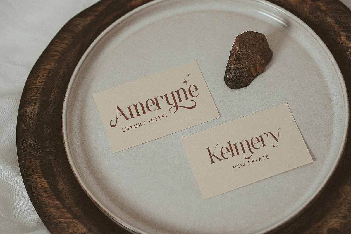 Michola - Beautiful Serif Font, a Serif Font by Aqeel_Art (Photo 4 of 12)
