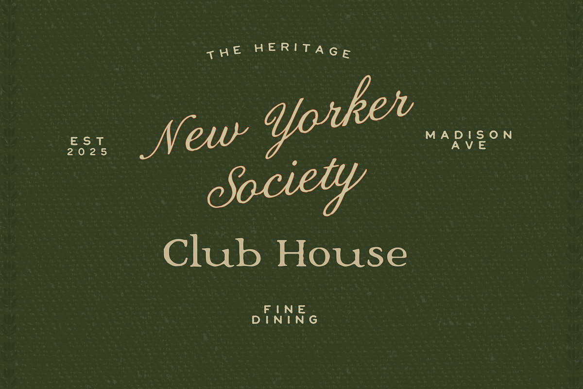 Vintage Serif & Calligraphy Script, a Handwritten Font by Laras Wonderland (Photo 11 of 21)