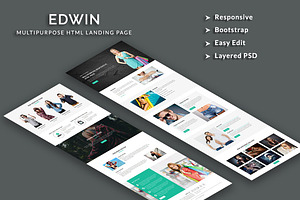 Edwin - Responsive HTML Template