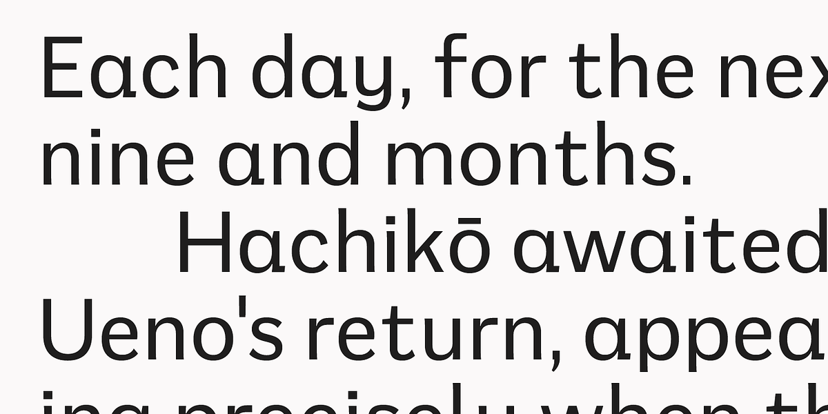 Mushin, a Sans Serif Font by Satori (Photo 11 of 15)