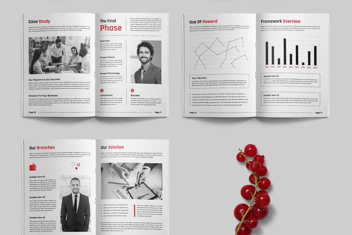 Creative Brochure Template Layout, a Brochure Template by ContestDesign (Photo 4 of 4)