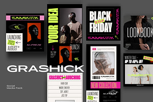 Grashick - Brand Hype Instagram Pack