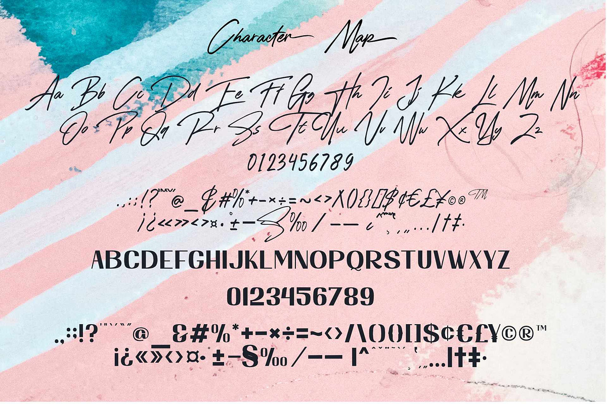 Rose Flinch Duo, a Font by Astageni (Photo 10 of 12)