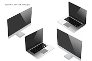 Apple Devices Mockup Screen Creator, a Mac Mockup by Illusiongraphic (Thumbnail 5 of 25)