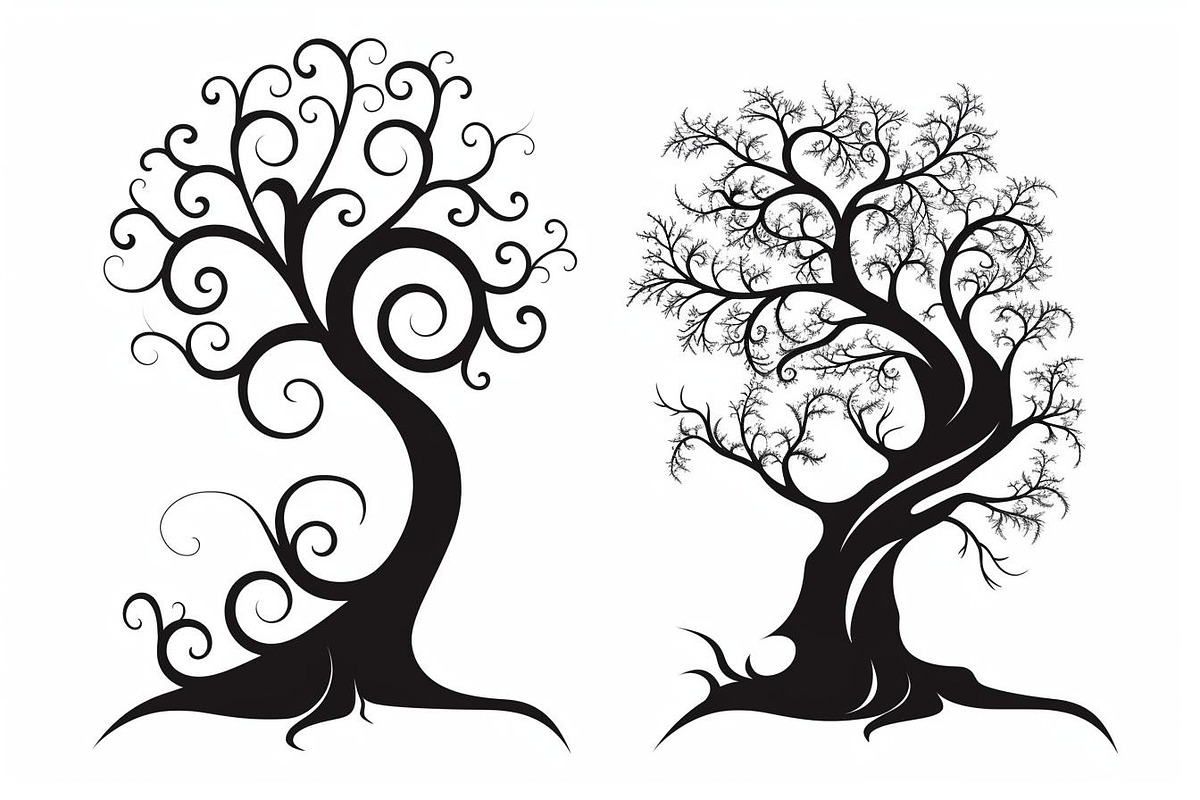 Tree Laser Cut Bundle | Decorative T, a Graphic by Designs_River (Photo 8 of 11)