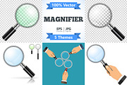 Magnifying Glass Loupe, a Work Illustration by TAlex (Thumbnail 1 of 6)