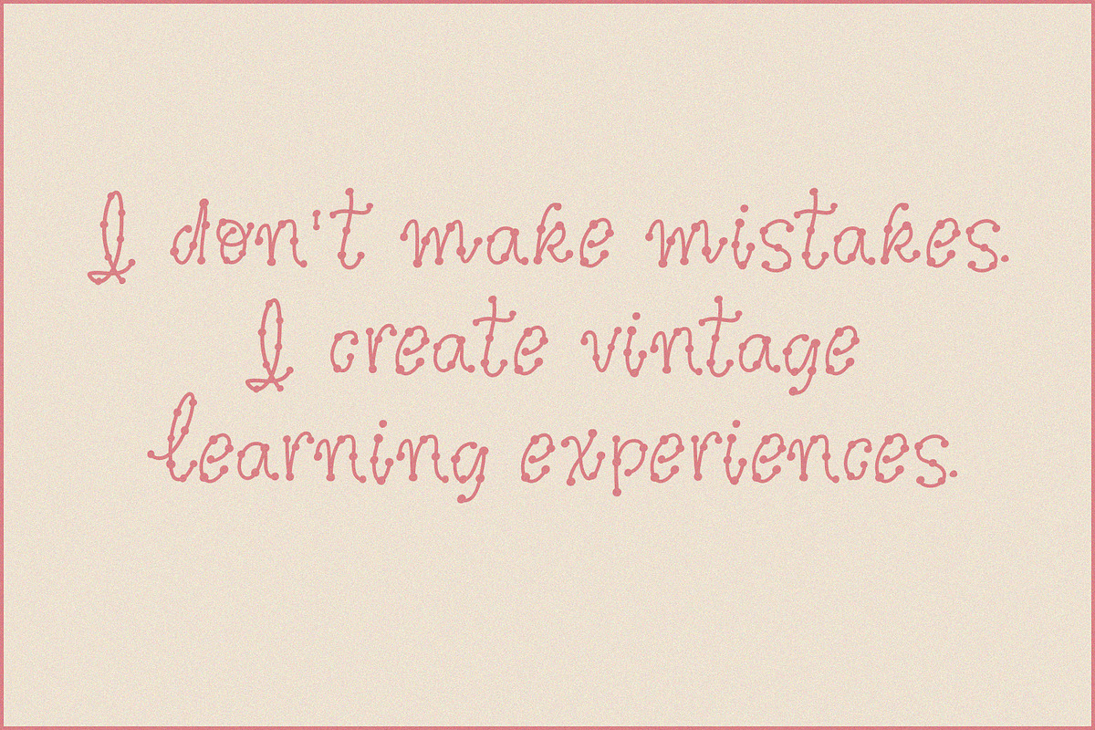 Holiday String - Vintage Dotted Font, a Handwritten Font by AnMark (Photo 8 of 10)