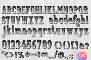 Western Cowboy Font Bundle Alphabet, a Symbol Font by Graphixmania (Thumbnail 3 of 8)
