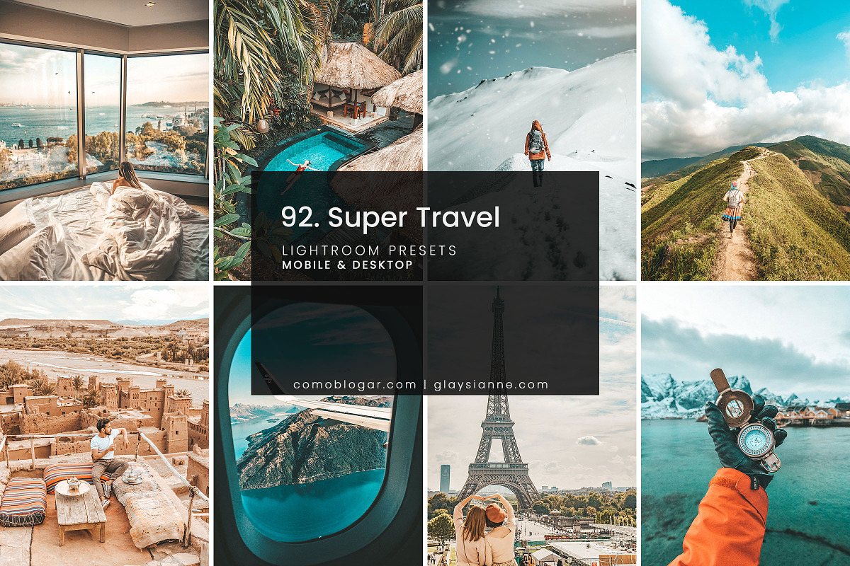 92. Super Travel Preset Bundle, an Action Add-On by Advina Store (Photo 1 of 13)