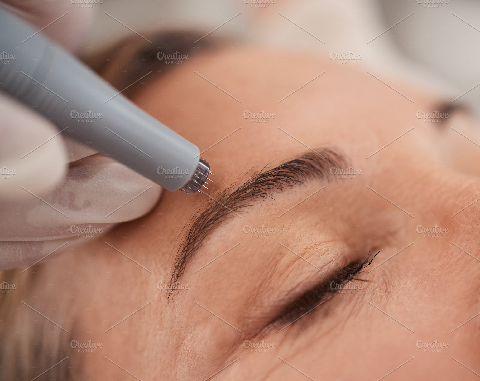 Tackling the signs of ageing while boosting her glow, a Photo by Peopleimages.com