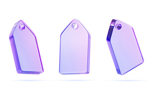 3d holographic glass morphism gift, a Finance Illustration by Marozhkastudio