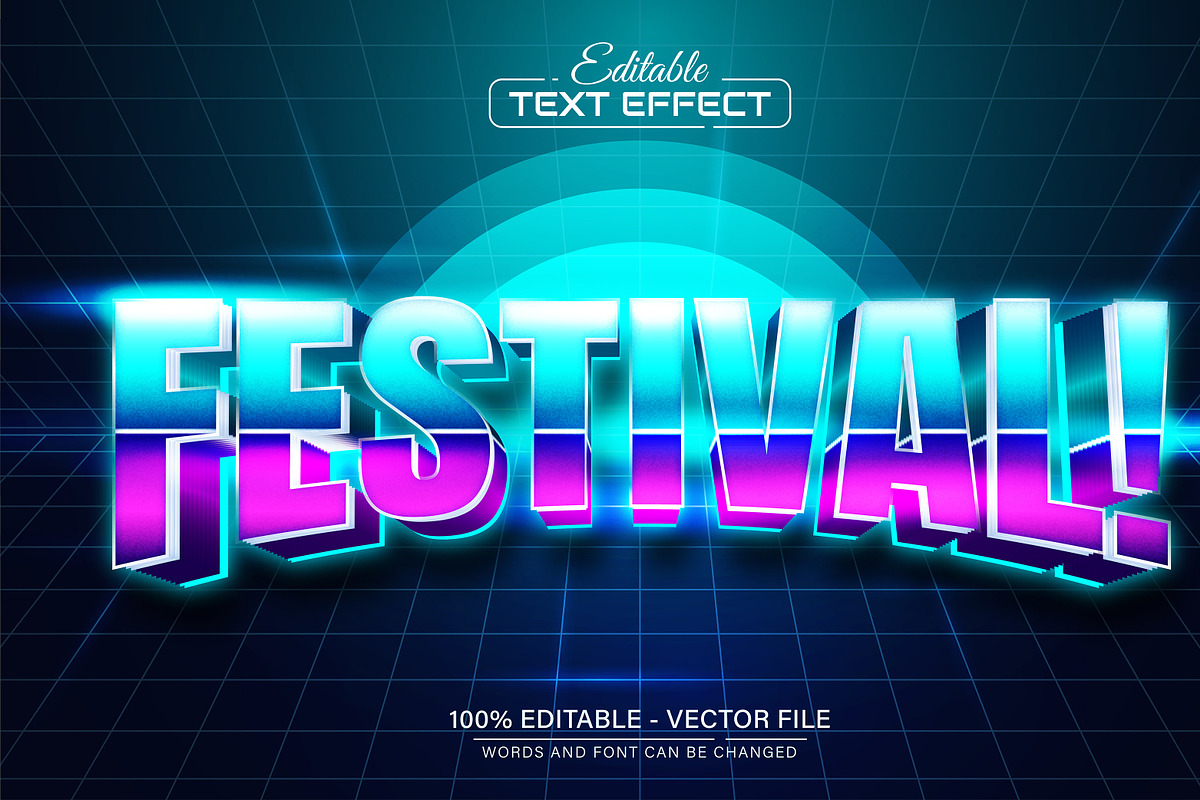 3D Text Effects Collection Vol 16, a Graphic by Aglonemadesign (Photo 6 of 9)