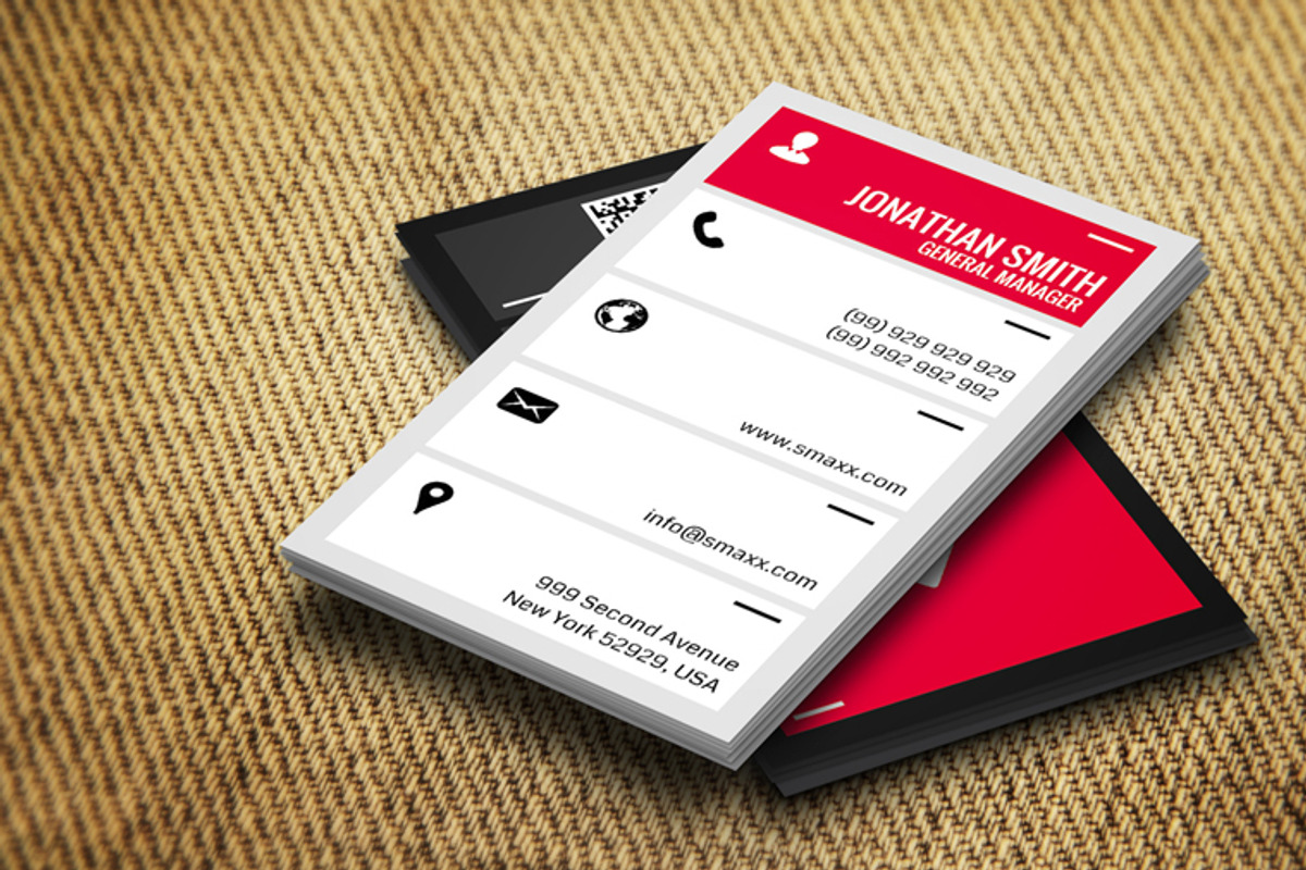 Modern Corporate Business Card CM007, a Business Card Template by annozio (Photo 3 of 4)