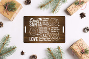 Santa Tray SVG Bundle, a Graphic by CraftlabSVG (Thumbnail 5 of 12)